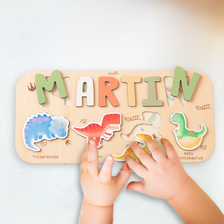 Wooden Name Puzzles: A Unique Gift for Your Godchild
