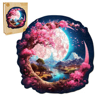 Beautiful Moon Wooden Jigsaw Puzzle