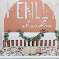 Custom Name Sign for Nursery, Wooden Letters, Wall Art Above Crib, Choice of Size & Fonts.