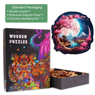 Beautiful Moon Wooden Jigsaw Puzzle