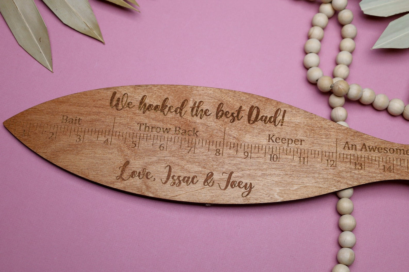 Fishing Gift for Dad, Gift from Kids, Personalized Father's Day Ideas