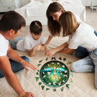 Aurora Tree of Life Wooden Jigsaw Puzzle