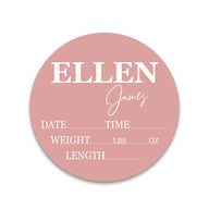 Ellen James Classic Birth Stat