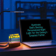 I Am Their Father, Fathers Day Gift from Kids, Personalized Gifts for Dad, Night Light w Kids Names