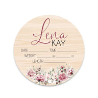 Lena Kay Flowers Birth Stat