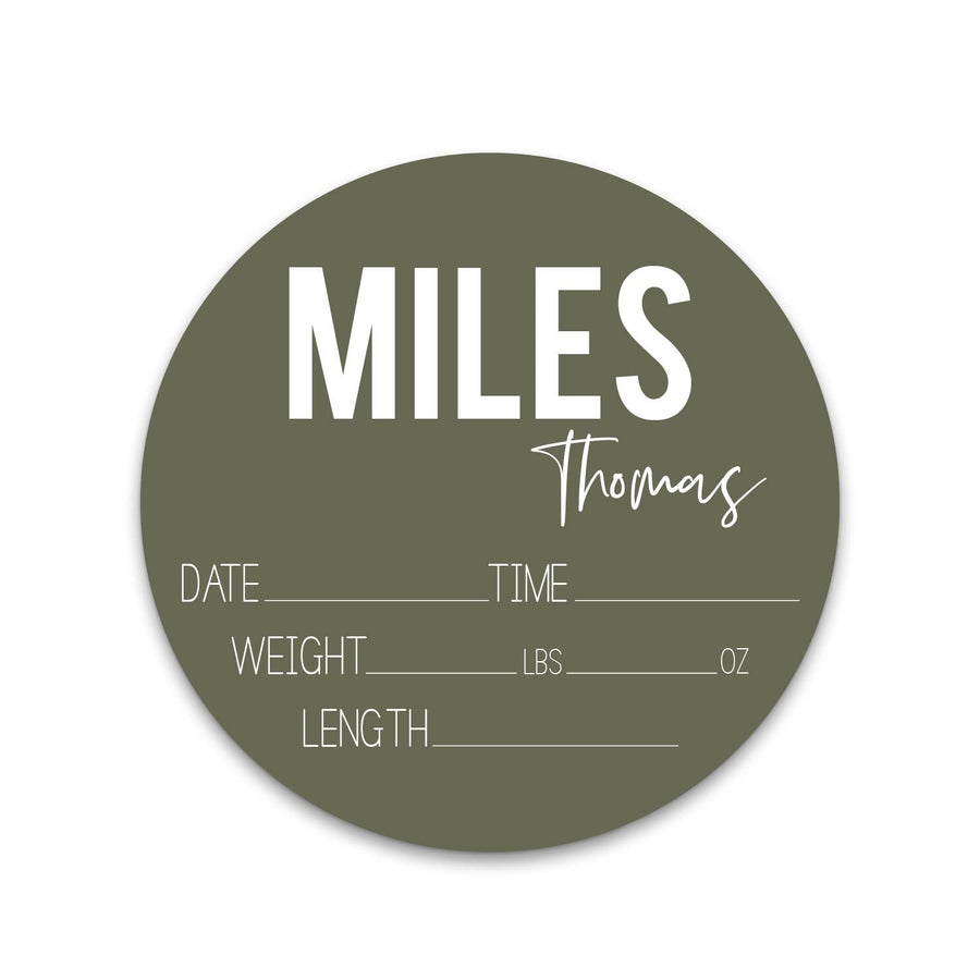 Miles Thomas Classic Birth Stat