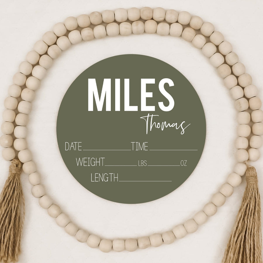Miles Thomas Classic Birth Stat