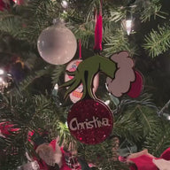 Grinchmas Ornament Personalized | Custom Christmas Family Ornament | Grinch Christmas Ornament | Grinch Family Ornament | Christmas Gift