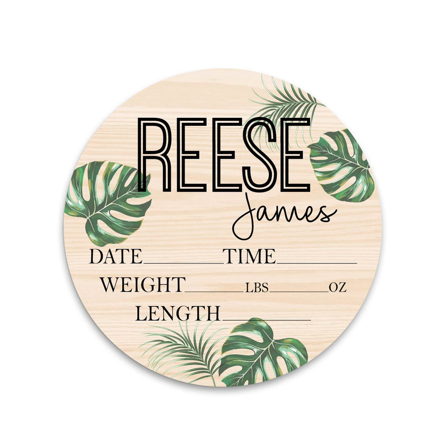 Reese James Garden Birth Stat