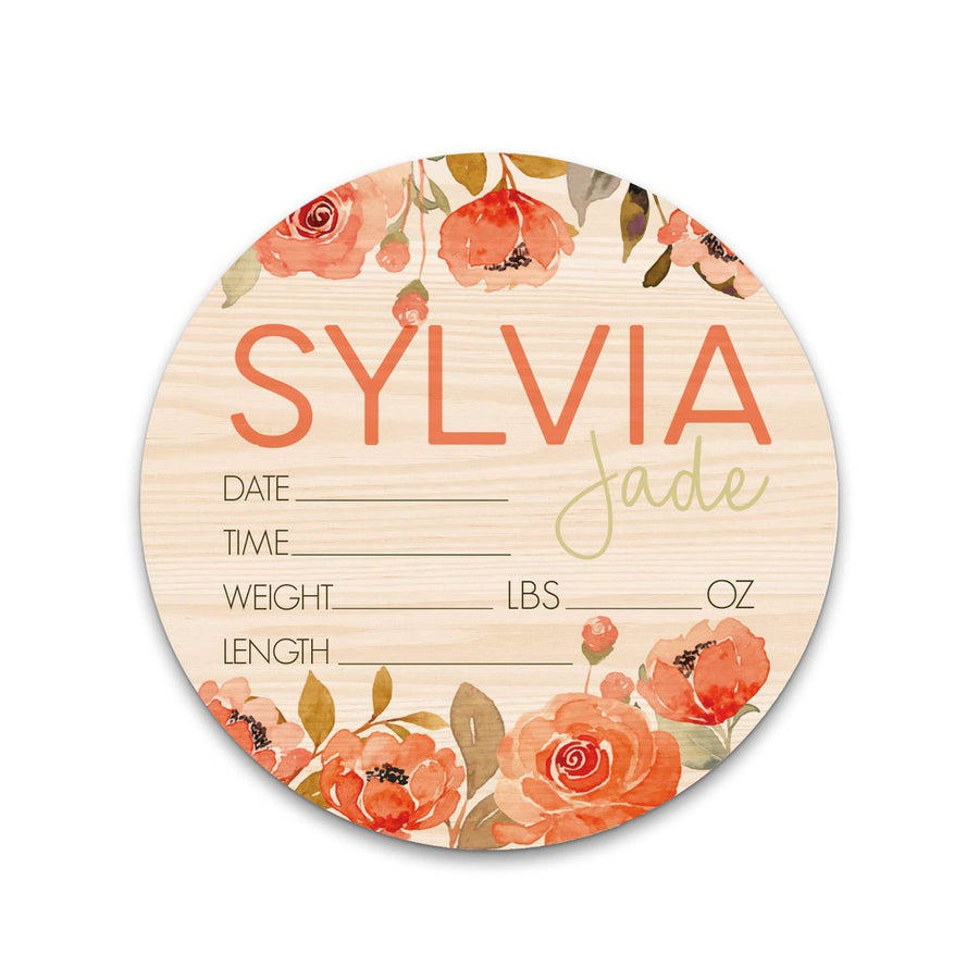 Sylvia Jade Flowers Birth Stat
